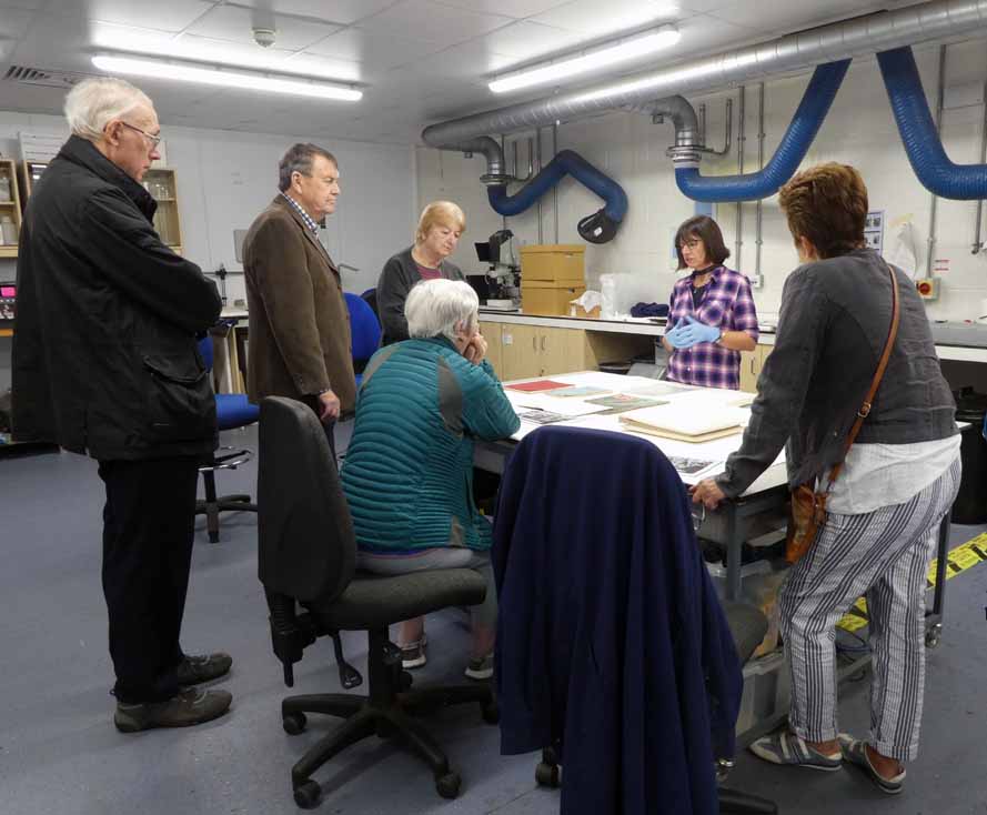 Lisa talking about the conserving items connected to the Aberfan disaster