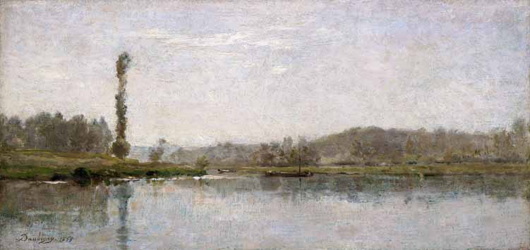 C F Daubigny Morning on the Oise